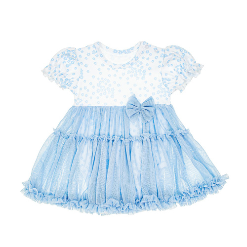 213159 Nelly Sukienko-body Nicol - niebieski