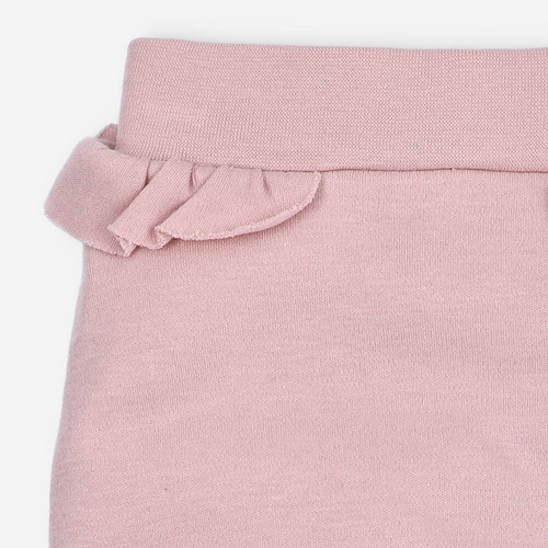 Spodnie dresowe z bawełny organicznej Magic Flowers Nini różowy 