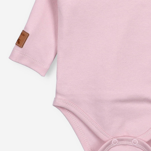 Body rozpinane gładkie Lagarto Verde - różowy