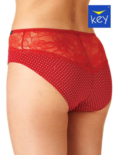 Figi damskie LPC 612 2-pak Key bordowy grafitowy