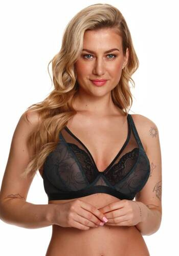 Biustonosz miękki 2415 bralette  Lupoline- zielony