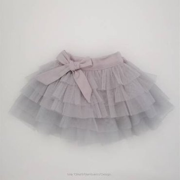 Spódniczka tiulowa Inez Bambarillo szary