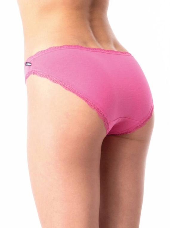 Figi damskie LPR 535 A'2 2-pak Key różowy granatowy