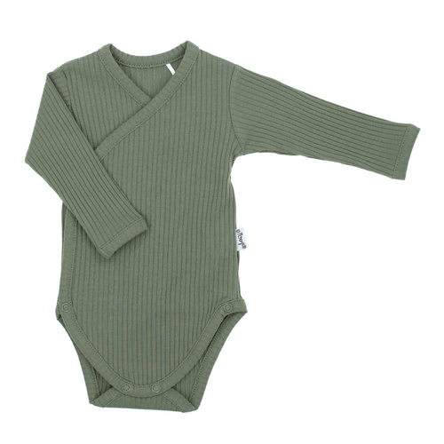 Body Nicol Yogi Bear 218096 – prążkowane, długi rękaw, bawełna