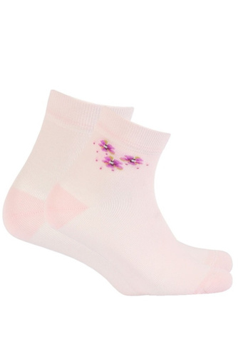 Gatta Cottoline Wiosenne wzorowane Skarpety 244.59N, G44.59N – komfortowe bawełniane 708/C05 pink