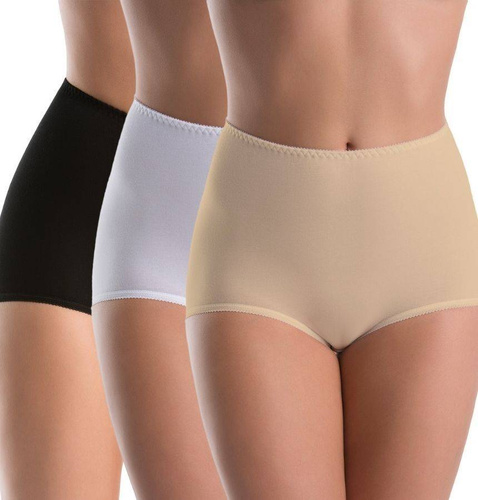 Figi bambusowe wielopak Ori Teyli - czarne/białe/beżowe