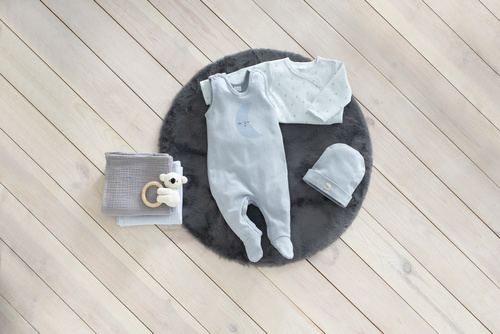 Czapka z naszywką Hello Pinokio - niebieski