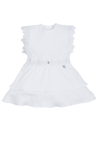 Sukienka + bolerko 184B Diva Marija - biały