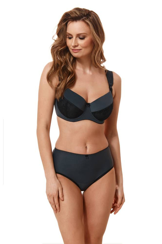 Biustonosz do karmienia miękki MM29 Kostar- grafitowy