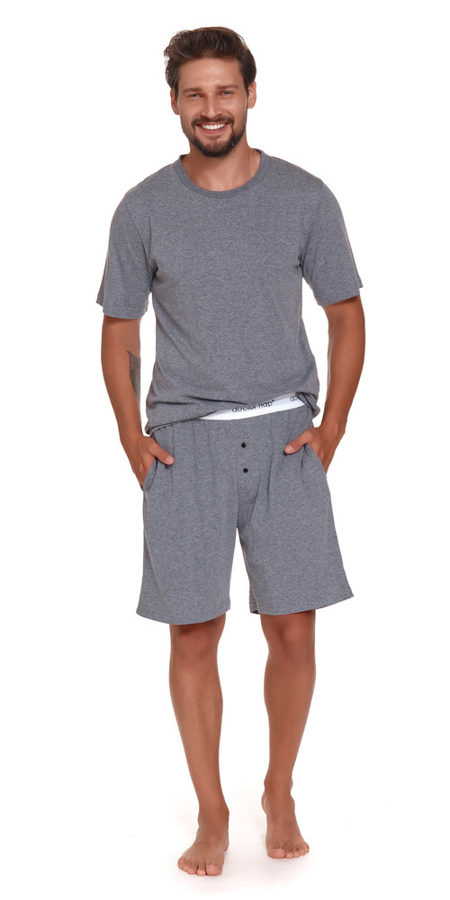 Piżama Męska PMB.4332 Doctor Nap - dark grey