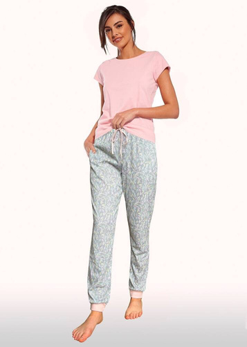 Piżama damska 730/415 Wendy Cornette różowy