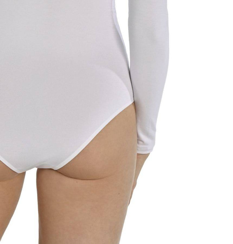 Body damskie z półgolfem 2445 Janett Teyli - white