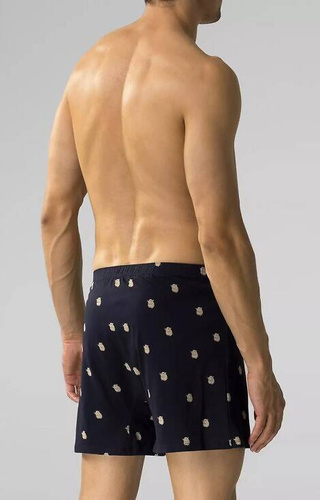 Bokserki męskie 2MBH-003 Atlantic - granatowo- szmaragdowe