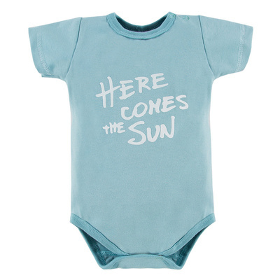 Body z krótkim rękawem Sahara Eevi - niebieski