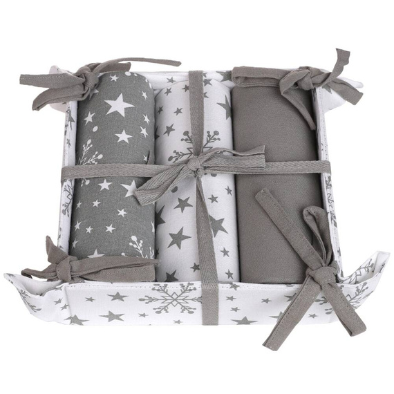 Świąteczny komplet ręczników MRK1500-011 Moraj - szary