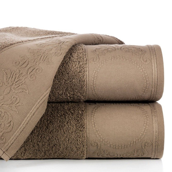 Ręcznik żakardowe "ANGIE" Eurofirany wrzosowy