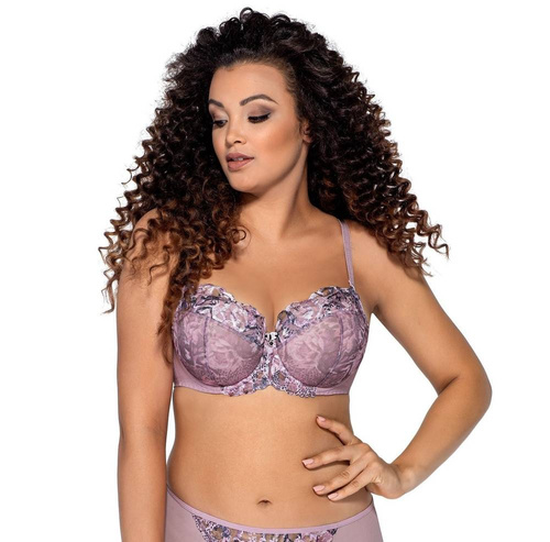 Biustonosz Usztywniany Maxi Full Cup 1987 Ava różowy