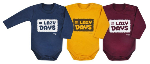 Body niemowlęce  "LAZY DAYS" Koala granatowe