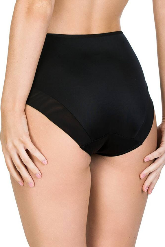 Figi damskie wysokie 19064 Naked Mediolano czarny