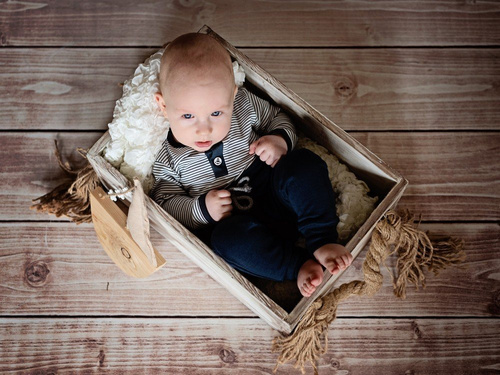 Body guzik z długim rękawem "LA MER" Makoma paski