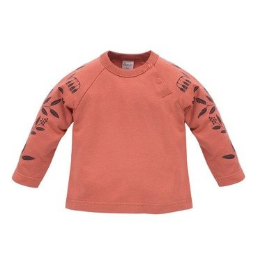 Bluzka z długim rękawem "LITTLE BIRD" Pinokio - czerwony