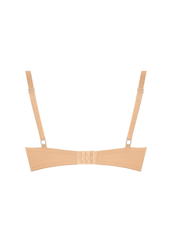 Biustonosz push-up Clarisa Nipplex- beżowy