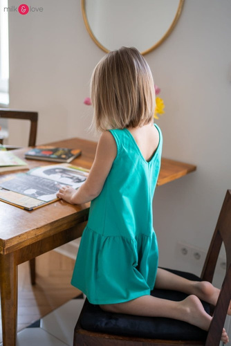 Sukienka Córka Summer Milk&Love seledynowa