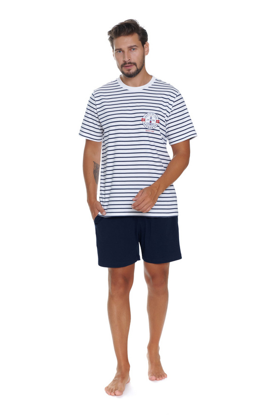 PMB.5351 Piżama Męska Doctor Nap - marine