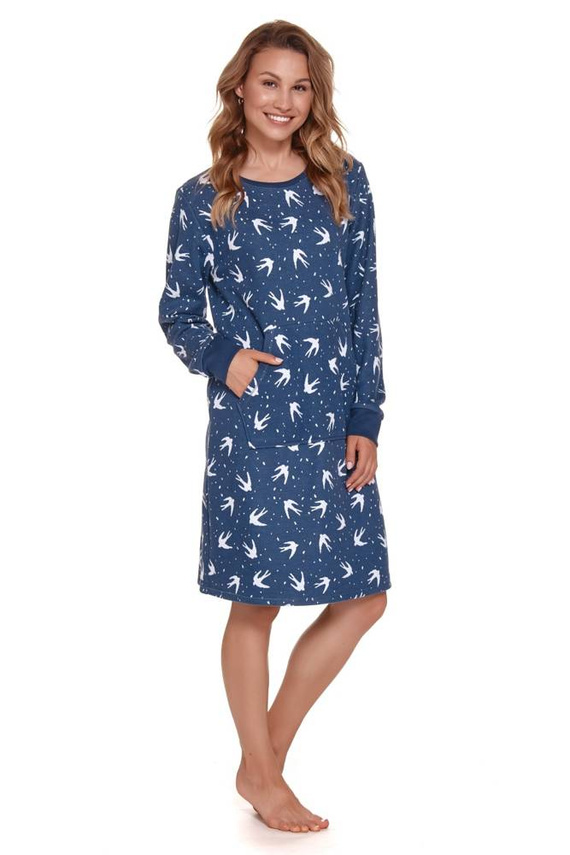 TM.4398 Koszula Nocna Doctor Nap - deep blue
