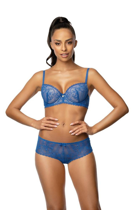 Biustonosz Push-up M-3637/11 Marina Mat -niebieski