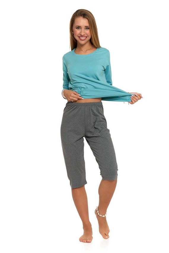 Piżama damska PDD4200-019, PDD4800-004, PDD5700-003 Moraj - miętowy