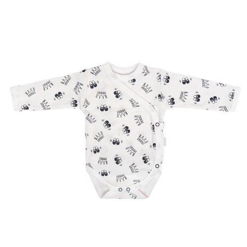 WP404 Komplet 5-częściowy "Korona" Mamatti biało- czarne