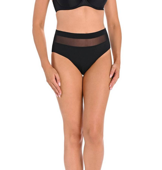 Figi z wysokim stanem Vera Teyli - czarny