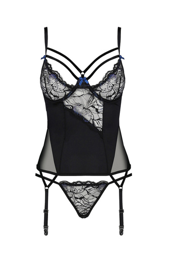 Gorset damski Meredith Corset Casmir czarny