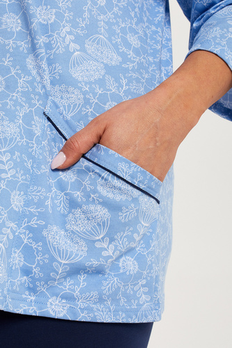 Piżama Damska 3/4 rękaw, 3/4 spodnie Jomala Italian Fashion