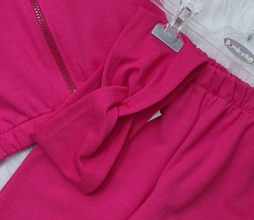 Gracja Bambarillo amarantowy – opaska dziewczęca dziecięca | Komfort i modny styl