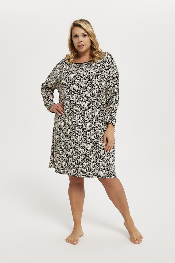 Koszula damska z długim rękawem Gujana Italia Fashion - druk