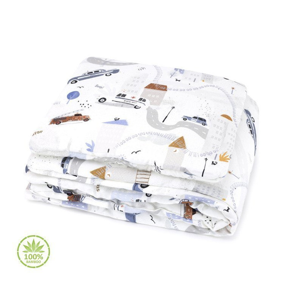 Pościel z wypełnieniem 100% Bamboo Sawanna - Makaszka