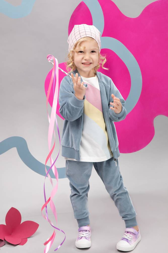 Rozpinana bluza Romantic Pinokio - niebieski