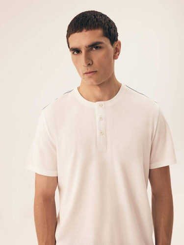 Piżama Męska 42790 Optima Henderson - kremowy