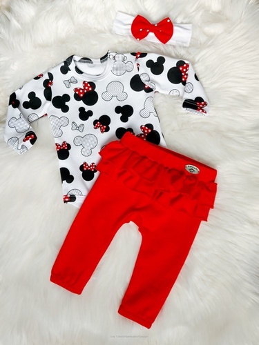 Spodnie niemowlęce Lola Bambarillo czarny