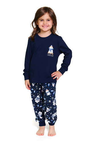 Doctor Nap 7339 – Piżama dziecięca Cozy Bear, 100% bawełna, unisex