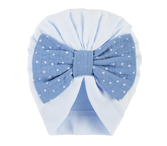 Turban 3015T Sophie Marija - niebieski