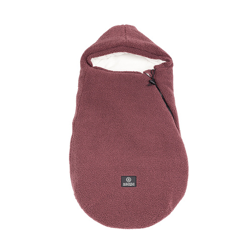Śpiworek do wózka Alpaka Burgund Makaszka