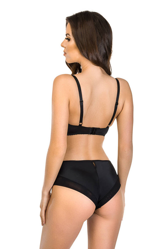 Biustonosz super push up 19010 Lorita Mediolano czarny
