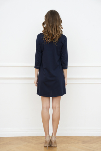 Koszula ciążowa i do karmienia. 3/4rękaw Balsam Italia Fashion - granat