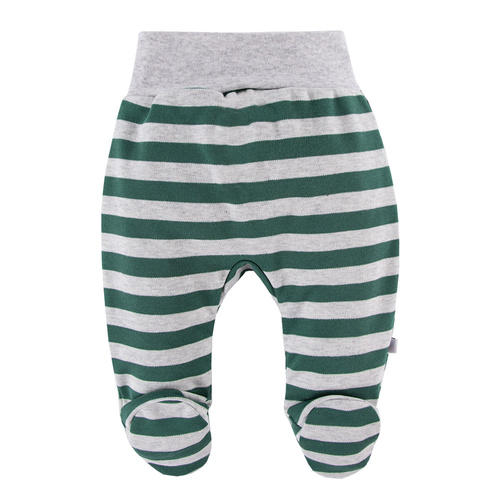 Półśpiochy niemowlęce 2-pak Ancymon Eevi - szary/zielony