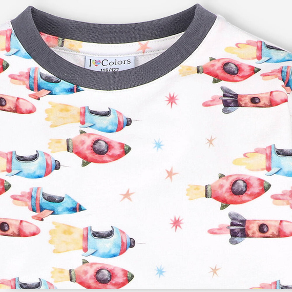 Bluza dresowa I love Colors - rakiety