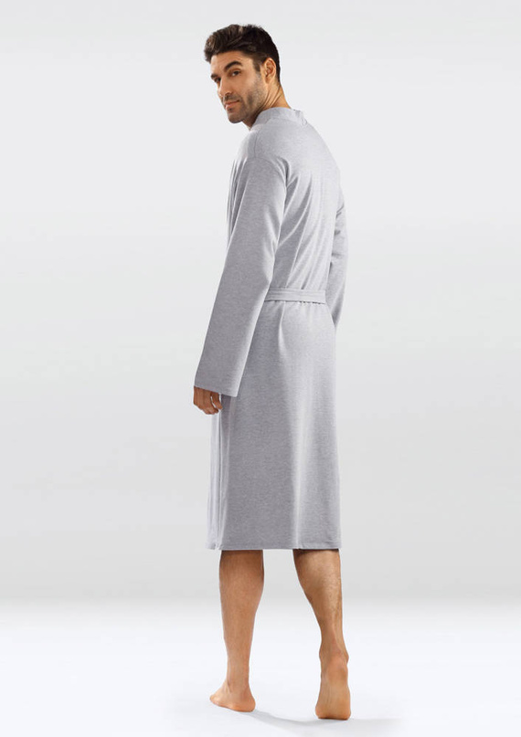 Szlafrok męski Harry Dkaren - szary