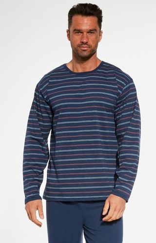 Piżama męska 138/44 Various Cornette - granatowy 